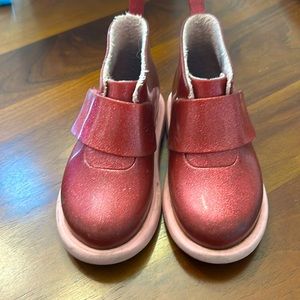 Kids pink sparkling mini Melissa